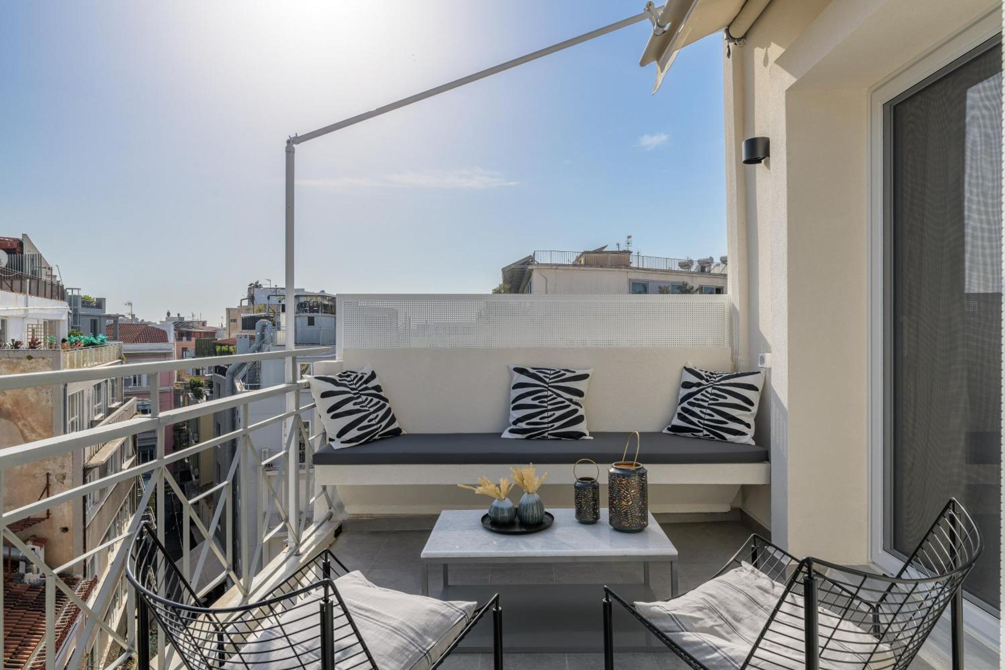 Central Sunny Loft With Plunge Pool Athene Buitenkant foto